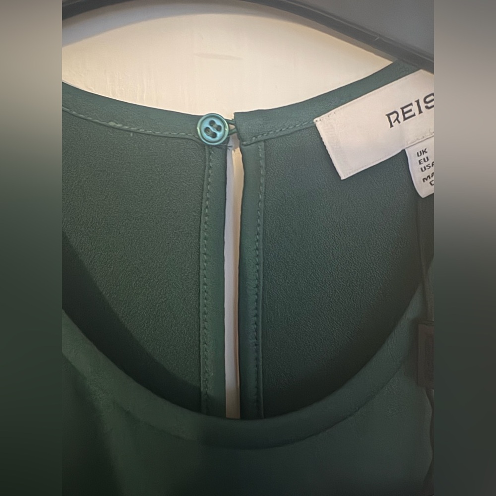 NWT Reiss Green High/Low Cocktail Dress - US size 0 - Picture 8 of 16